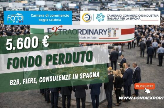 Come finanziare B2B, Fiere, Consulenze in Spagna a Madrid con il bando della Camera di Commercio di Reggio Calabria