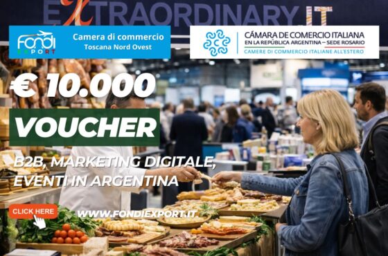 Rivoluzione export in Argentina: scala il mercato argentino con il voucher di €10.000 e la Camera di Commercio Italiana in Argentina di Rosario