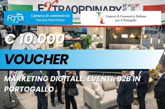 Successo garantito in Portogallo: usa il voucher di €10.000 della Regione Toscana per la tua impresa nel 2026