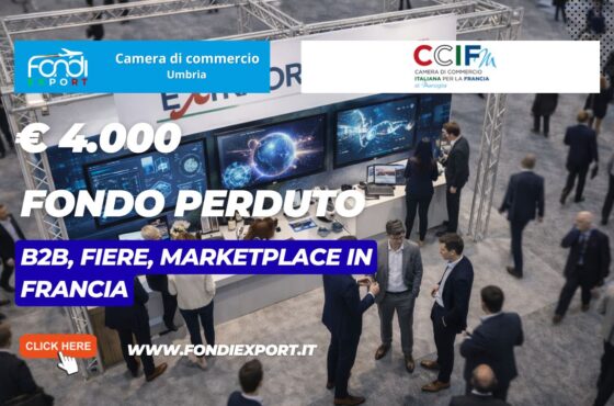 Obiettivo mercato francese: come ottenere il finanziamento a fondo perduto di €4.000 della Camera di Commercio dell’Umbria prima che finisca