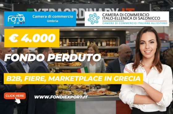 Export in Grecia: guida pratica per ottenere il finanziamento a fondo perduto di €4.000 dalla Camera di Commercio dell’Umbria