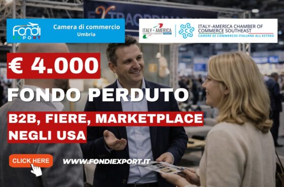 Successo garantito negli USA a Miami: usa il finanziamento a fondo perduto di €4.000 della Camera di Commercio dell’Umbria per la tua impresa nel 2026