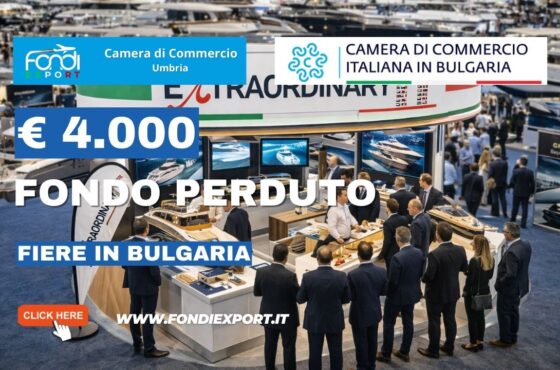 Il tuo business in Bulgaria non può aspettare: richiedi il finanziamento a fondo perduto di €4.000 della Camera di Commercio dell’Umbria