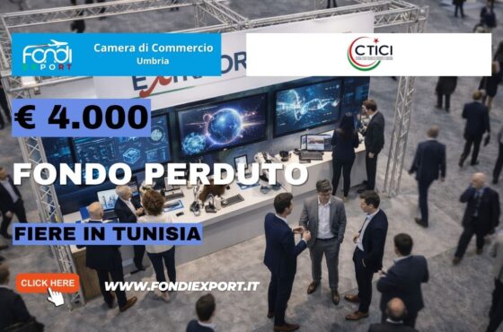Il segreto per vendere in Tunisia? Il nuovo finanziamento a fondo perduto di €4.000 erogato dalla Camera di Commercio dell’Umbria