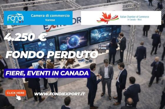 Come partecipare a Fiere, Eventi in Canada a Vancouver con il contributo della Camera di Commercio di Varese