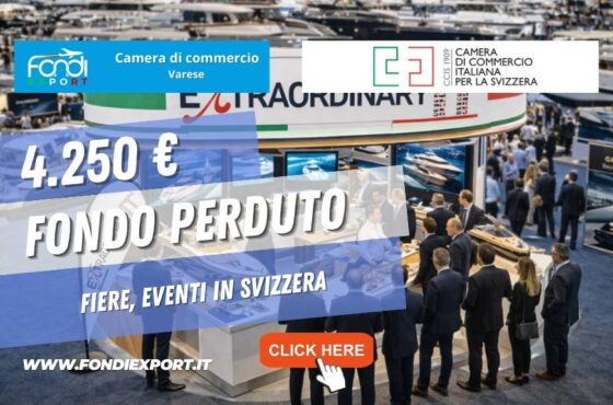 Ricevi 4.250 euro per partecipare a Fiere, Eventi in Svizzera