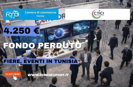 Come finanziare Fiere, Eventi in Tunisia con il bando della Camera di Commercio di Varese