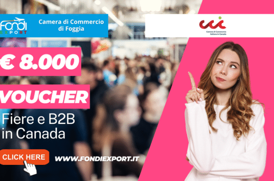 Partecipa a fiere B2B, consulenze specialistiche, marketing digitale in Canada a Montréal con 8000 euro a fondo perduto: spingi l’export della tua azienda