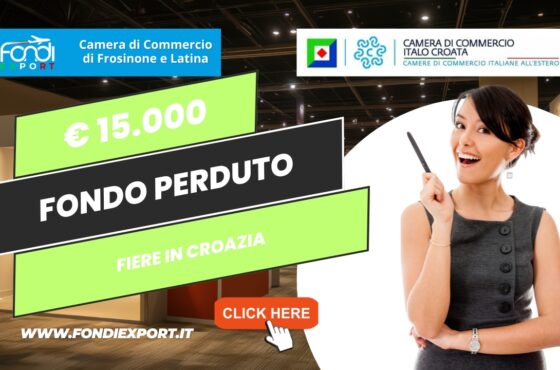 Partecipa a fiere, campagne di marketing digitale in lingua estera in Croazia con 15.000 euro finanziamento a fondo perduto: spingi l’export della tua azienda