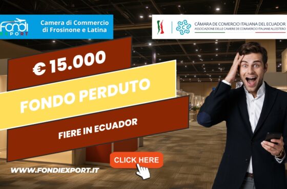 Partecipa a fiere, campagne di marketing digitale in lingua estera in Ecuador con 15.000 euro finanziamento a fondo perduto: spingi l’export della tua azienda
