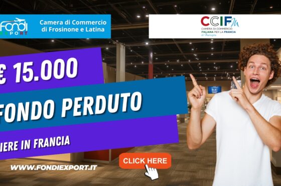 Partecipa a fiere, campagne di marketing digitale in lingua estera in Francia con 15.000 euro finanziamento a fondo perduto: spingi l’export della tua azienda