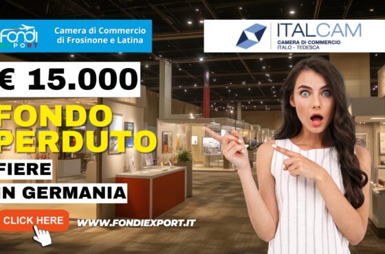 Partecipa a fiere, campagne di marketing digitale in lingua estera in Germania con 15.000 euro finanziamento a fondo perduto: spingi l’export della tua azienda