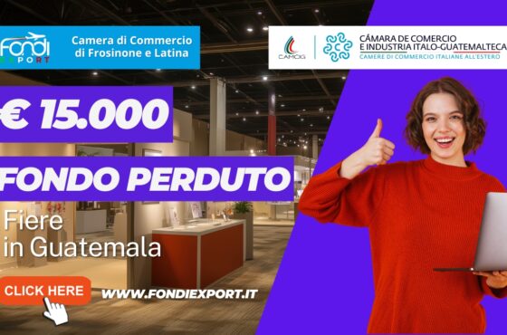 Partecipa a fiere, campagne di marketing digitale in lingua estera in Guatemala con 15.000 euro finanziamento a fondo perduto: spingi l’export della tua azienda