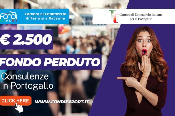 Export in Portogallo: 2.500 euro a fondo perduto dalla Camera di Commercio di Ferrara Ravenna