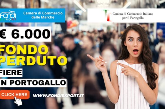Mai più barriere verso il mercato portoghese: sblocca ora il finanziamento a fondo perduto di 6000 euro per “Fiere ed Eventi,” con la Camera di Commercio Italiana per il Portogallo