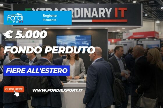 Internazionalizzazione 2026: fino a 5.000€ a fondo perduto per le imprese artigiane piemontesi che partecipano alle fiere