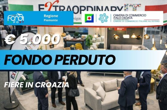 Il segreto per vendere in Croazia? Il nuovo finanziamento a fondo perduto di €5.000 erogato dalla Regione Piemonte