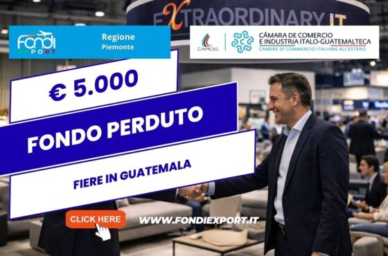 Il tuo business in Guatemala non può aspettare: richiedi il finanziamento a fondo perduto di €5.000 della Regione Piemonte