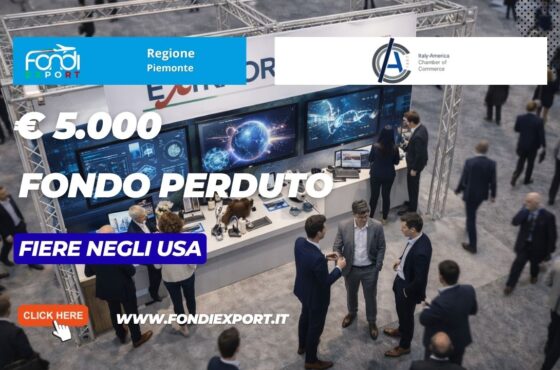 Mai più barriere verso il mercato statunitense a New York: sblocca ora il finanziamento a fondo perduto di finanziamento a fondo perduto di €5.000 subito per la tua impresa: esporta negli USA a New York con la Regione Piemonte