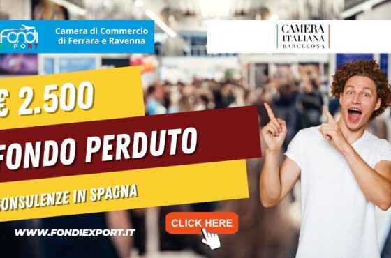 Export in Spagna a Barcellona: 2.500 euro a fondo perduto dalla Camera di Commercio di Ferrara Ravenna