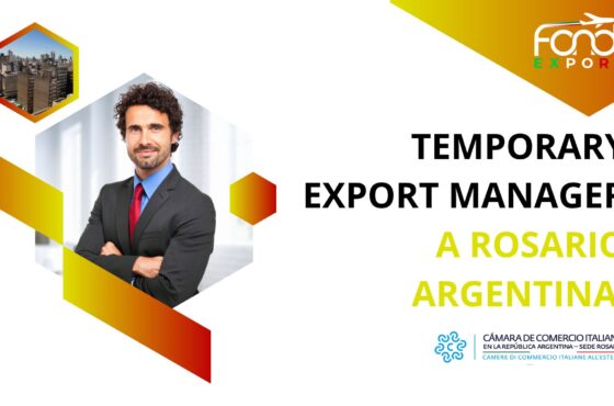 Temporary Export Manager in Argentina a Rosario