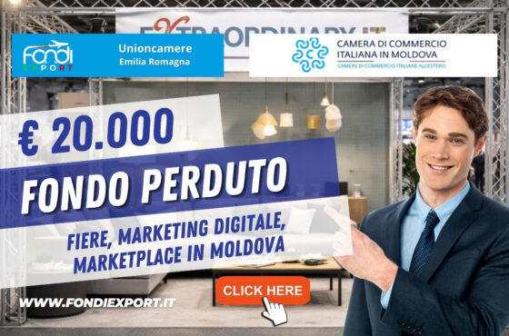 Export in Moldova a costo zero? Scopri come usare il finanziamento a fondo perduto di €20.000 della Unioncamere Emilia Romagna